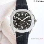 Swiss Patek Philippe Aquanaut GR new 38.8mm Black Arabic Dial Copy Watch